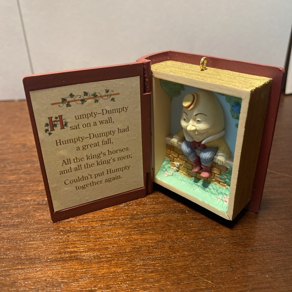 Hallmark Keepsake Ornament-‎ Humpty-Dumpty -1st in the Mother Goose Series 1993 - Picture 6 of 6